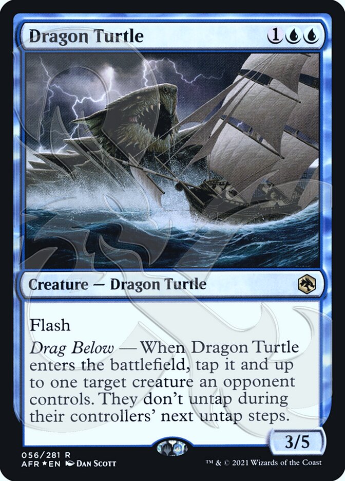 Dragon Turtle (Ampersand Promo) [Dungeons & Dragons: Adventures in the Forgotten Realms Promos] | The Clever Kobold