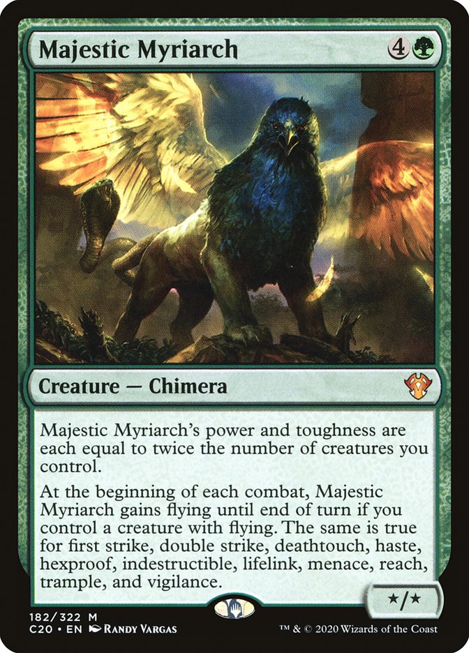 Majestic Myriarch [Commander 2020] | The Clever Kobold