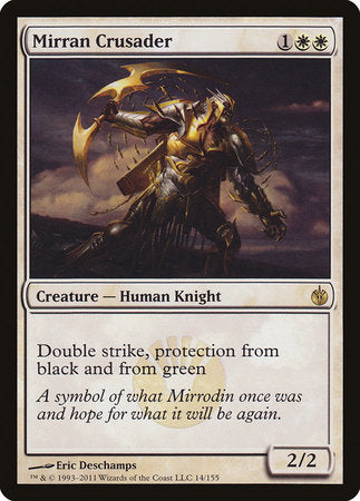 Mirran Crusader [Mirrodin Besieged] | The Clever Kobold