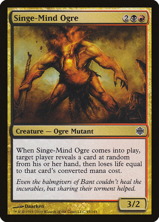 Singe-Mind Ogre [Alara Reborn] | The Clever Kobold