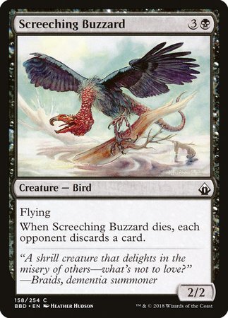 Screeching Buzzard [Battlebond] | The Clever Kobold