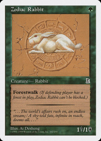 Zodiac Rabbit [Portal Three Kingdoms] | The Clever Kobold