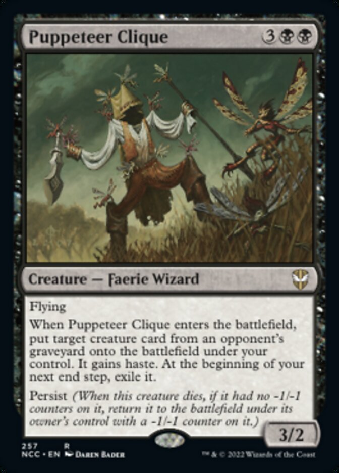 Puppeteer Clique [Streets of New Capenna Commander] | The Clever Kobold