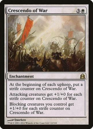 Crescendo of War [Commander 2011] | The Clever Kobold