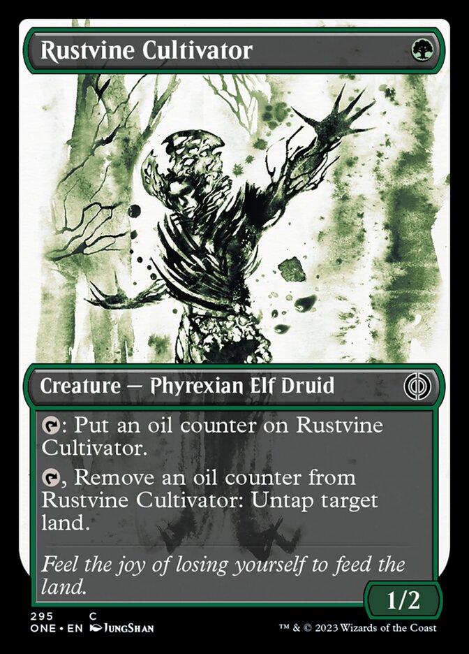 Rustvine Cultivator (Showcase Ichor) [Phyrexia: All Will Be One] | The Clever Kobold