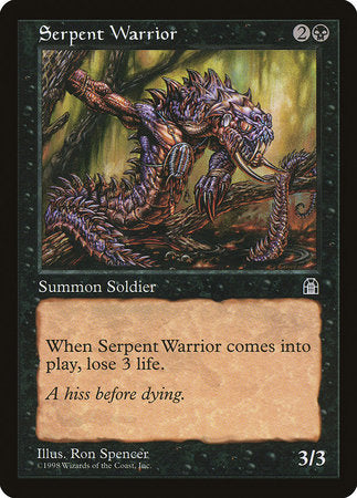 Serpent Warrior [Stronghold] | The Clever Kobold