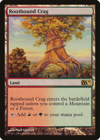 Rootbound Crag [Magic 2011] | The Clever Kobold