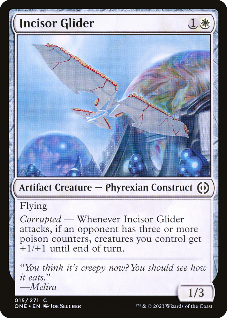 Incisor Glider [Phyrexia: All Will Be One] | The Clever Kobold