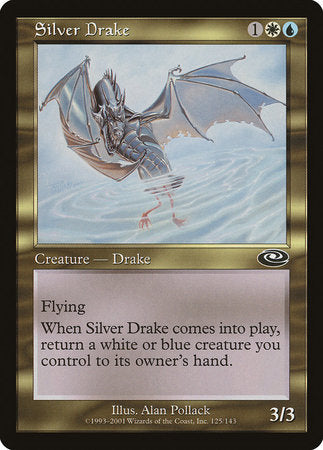 Silver Drake [Planeshift] | The Clever Kobold