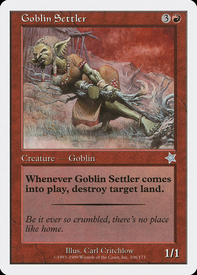 Goblin Settler [Starter 1999] | The Clever Kobold