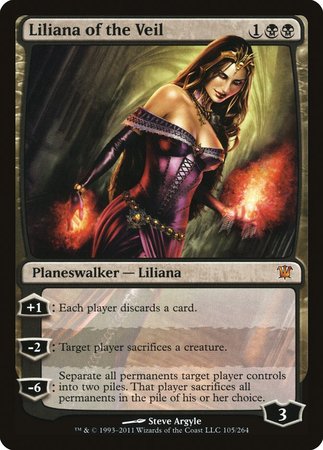 Liliana of the Veil [Innistrad] | The Clever Kobold