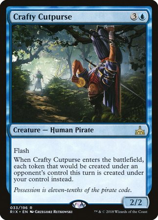 Crafty Cutpurse [Rivals of Ixalan] | The Clever Kobold