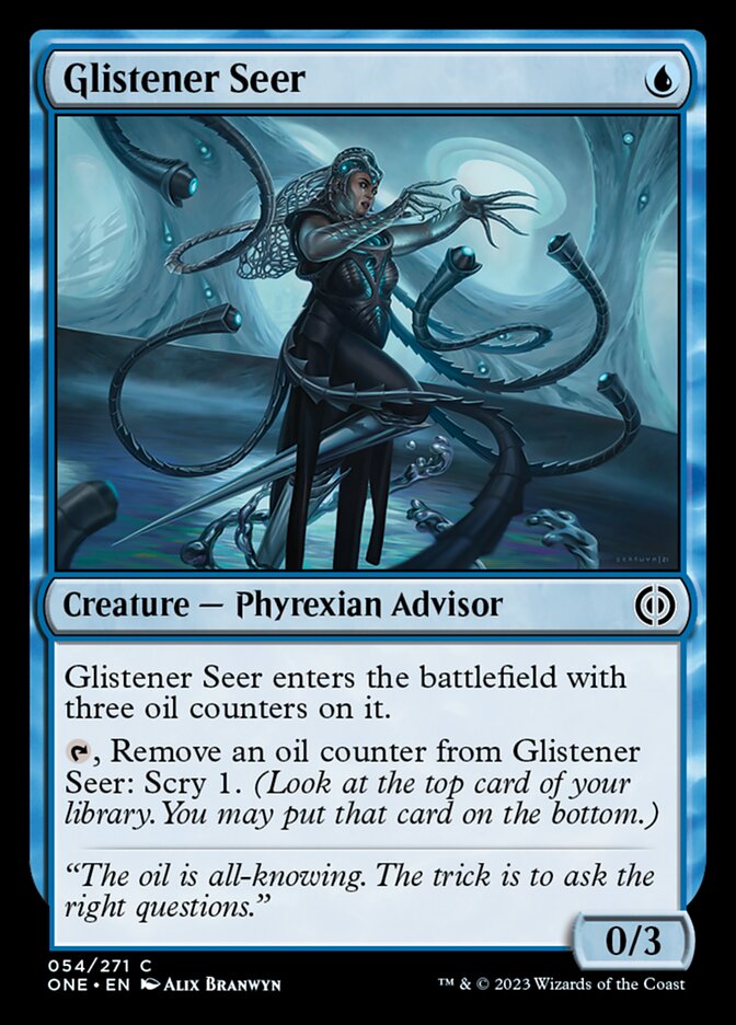 Glistener Seer [Phyrexia: All Will Be One] | The Clever Kobold