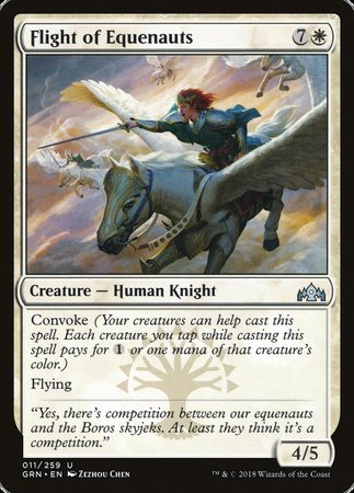 Flight of Equenauts [Guilds of Ravnica] | The Clever Kobold