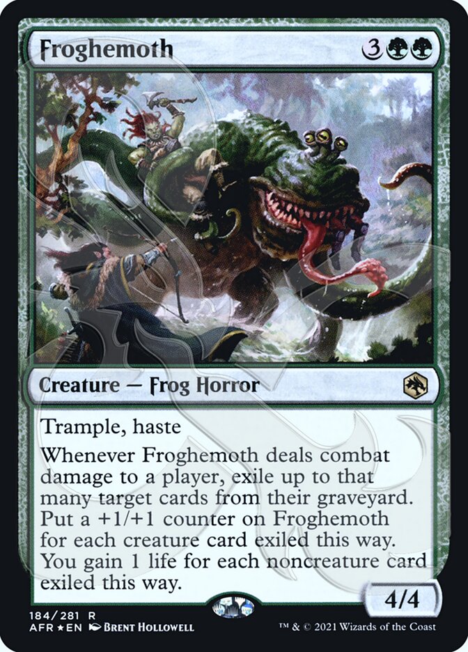 Froghemoth (Ampersand Promo) [Dungeons & Dragons: Adventures in the Forgotten Realms Promos] | The Clever Kobold