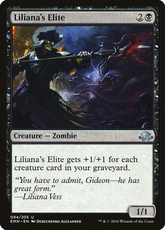 Liliana's Elite [Eldritch Moon] | The Clever Kobold