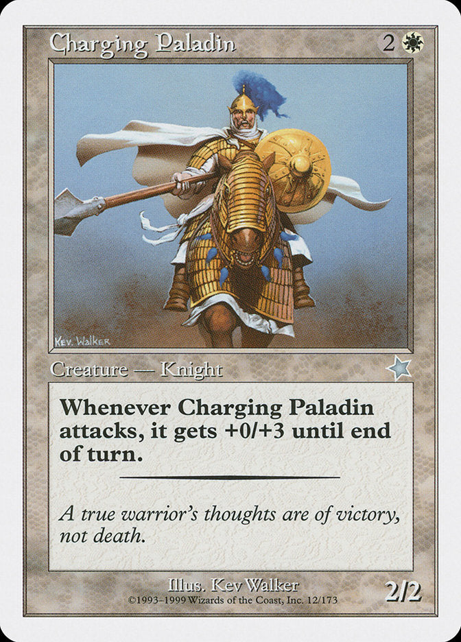 Charging Paladin [Starter 1999] | The Clever Kobold