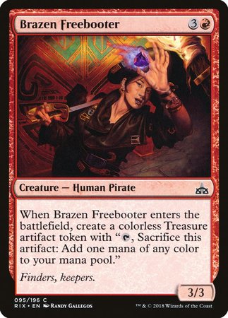 Brazen Freebooter [Rivals of Ixalan] | The Clever Kobold