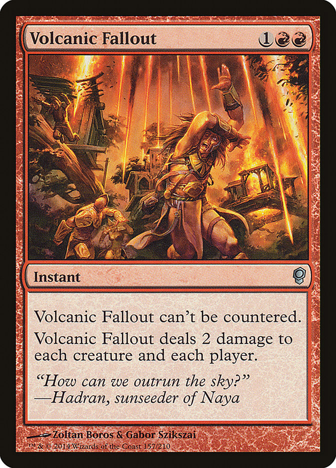 Volcanic Fallout [Conspiracy] | The Clever Kobold