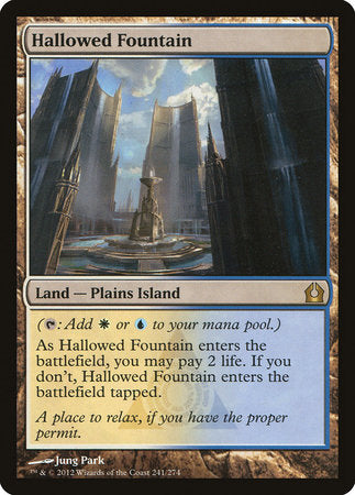Hallowed Fountain [Return to Ravnica] | The Clever Kobold