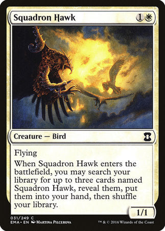 Squadron Hawk [Eternal Masters] | The Clever Kobold