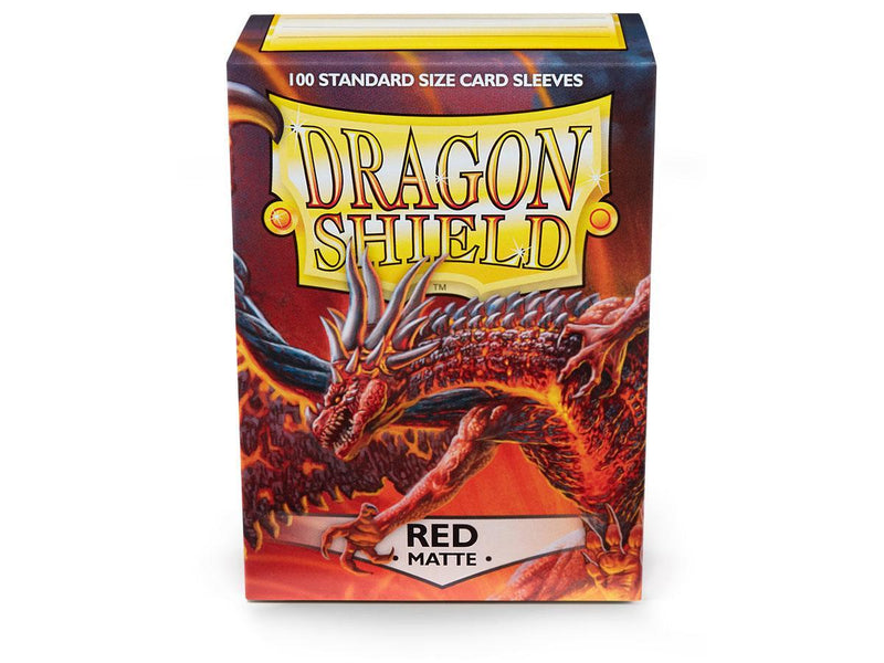 Red - Matte Sleeves - Standard Size