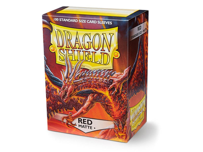 Red - Matte Sleeves - Standard Size