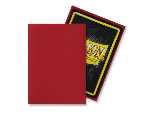 Red - Matte Sleeves - Standard Size