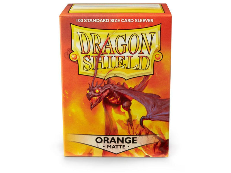 Orange - Matte Sleeves - Standard Size