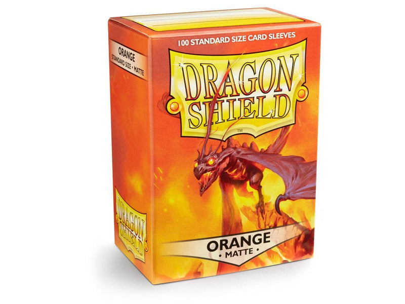 Orange - Matte Sleeves - Standard Size