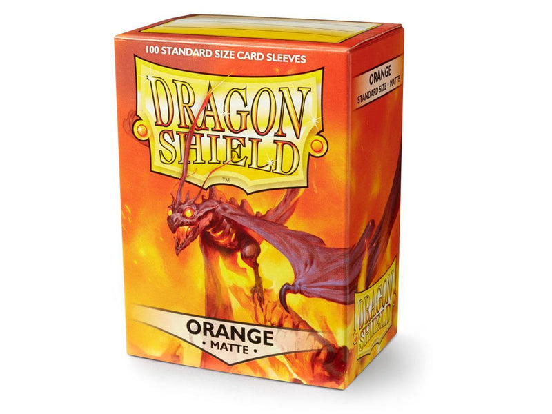 Orange - Matte Sleeves - Standard Size
