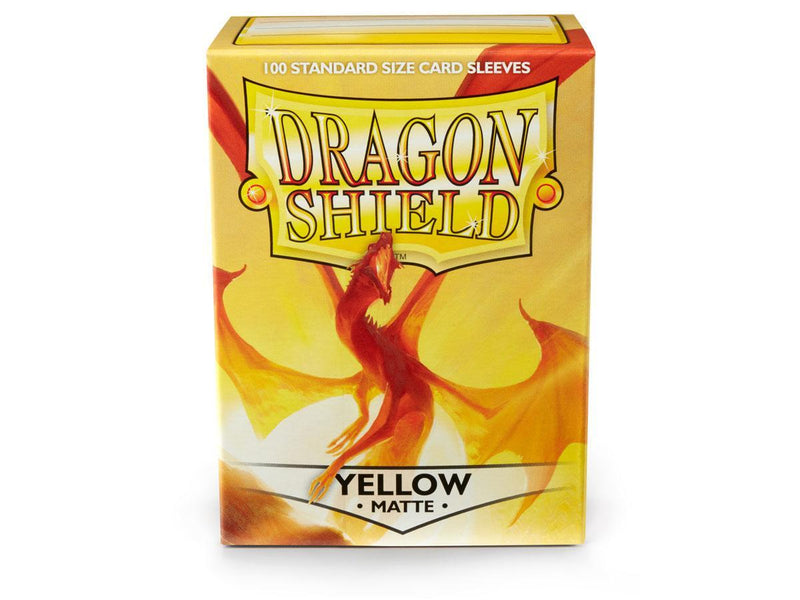 Yellow - Matte Sleeves - Standard Size