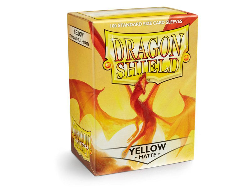Yellow - Matte Sleeves - Standard Size