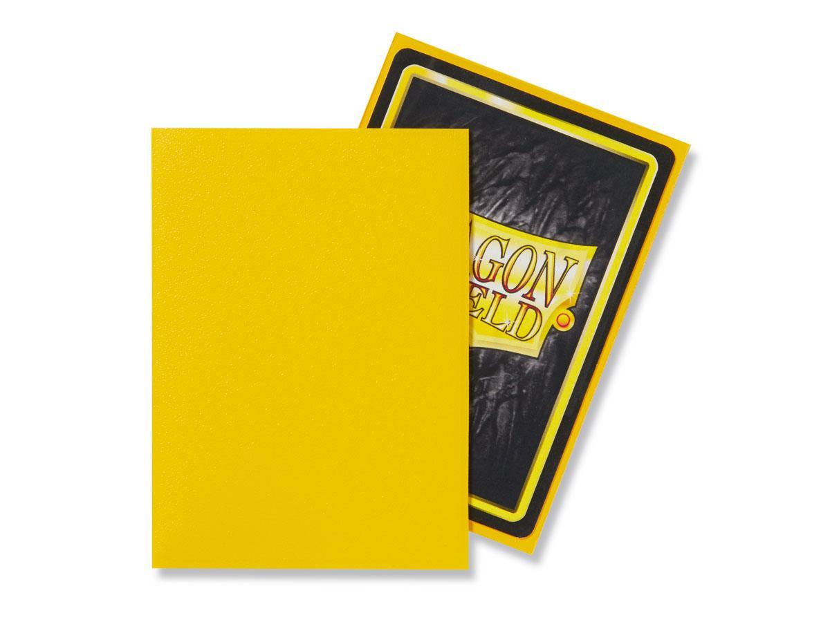 Yellow - Matte Sleeves - Standard Size