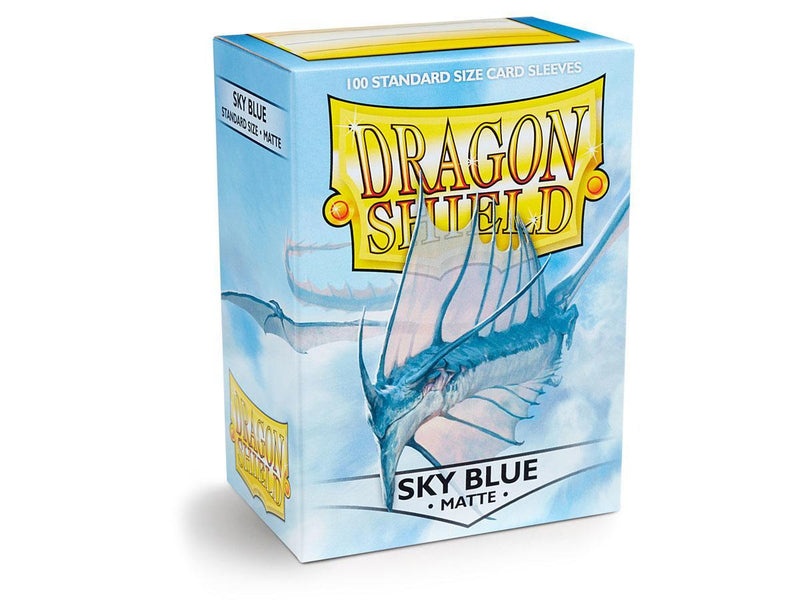 Sky Blue - Matte Sleeves - Standard Size