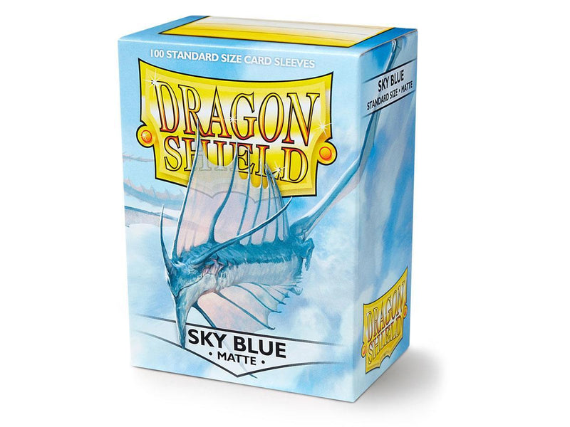 Sky Blue - Matte Sleeves - Standard Size