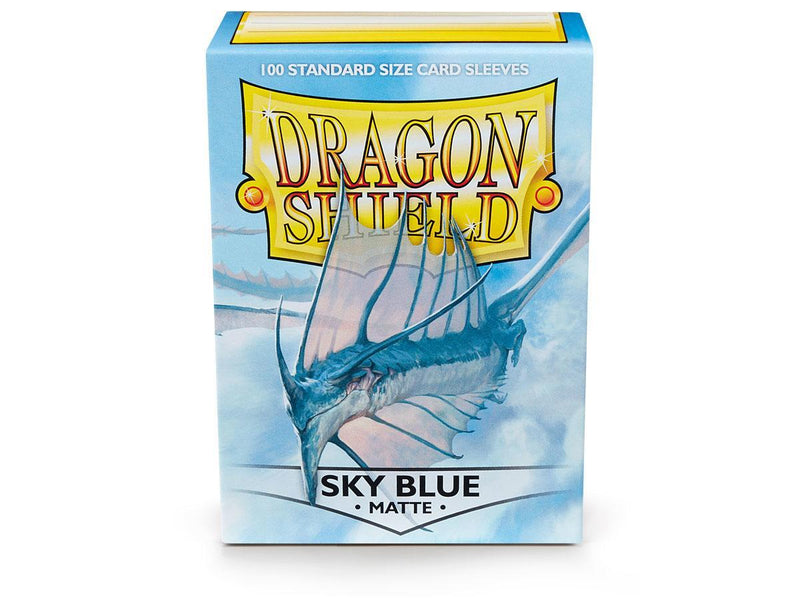 Sky Blue - Matte Sleeves - Standard Size