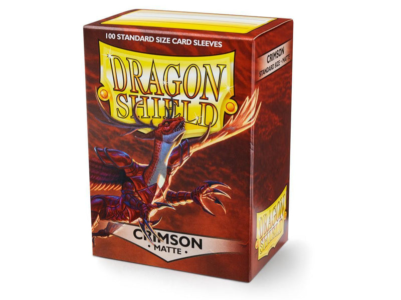Crimson - Matte Sleeves - Standard Size