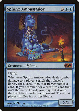 Sphinx Ambassador [Magic 2010] | The Clever Kobold