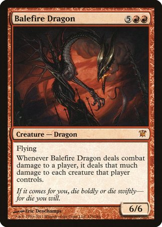 Balefire Dragon [Innistrad] | The Clever Kobold