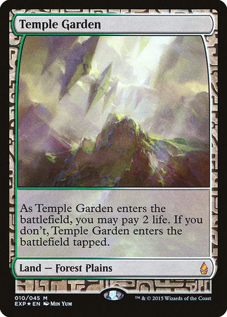 Temple Garden [Zendikar Expeditions] | The Clever Kobold