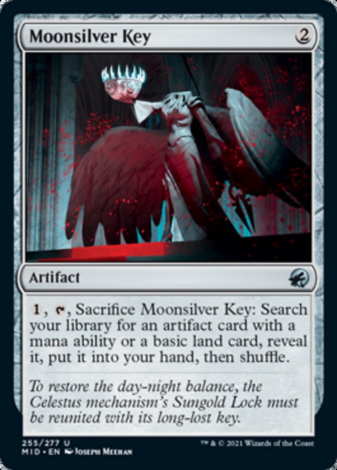 Moonsilver Key [Innistrad: Midnight Hunt] | The Clever Kobold