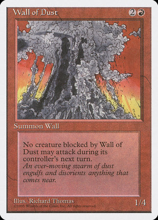 Wall of Dust [Fourth Edition] | The Clever Kobold