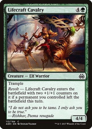 Lifecraft Cavalry [Aether Revolt] | The Clever Kobold