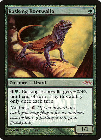 Basking Rootwalla [Friday Night Magic 2007] | The Clever Kobold