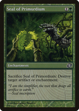 Seal of Primordium [Planar Chaos] | The Clever Kobold