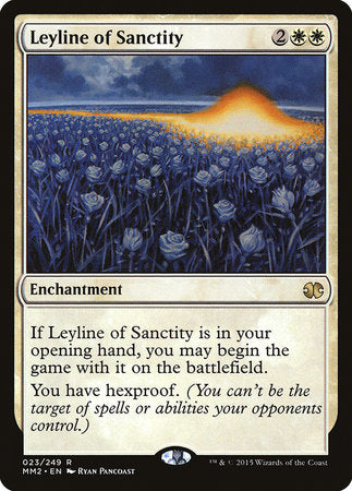 Leyline of Sanctity [Modern Masters 2015] | The Clever Kobold