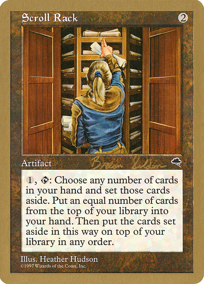 Scroll Rack (Brian Selden) [World Championship Decks 1998] | The Clever Kobold