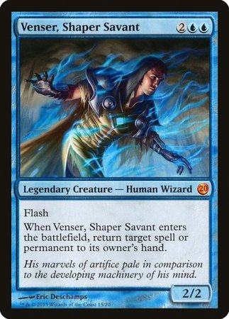 Venser, Shaper Savant [From the Vault: Twenty] | The Clever Kobold