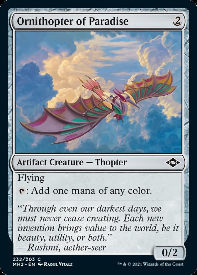 Ornithopter of Paradise [Modern Horizons 2] | The Clever Kobold